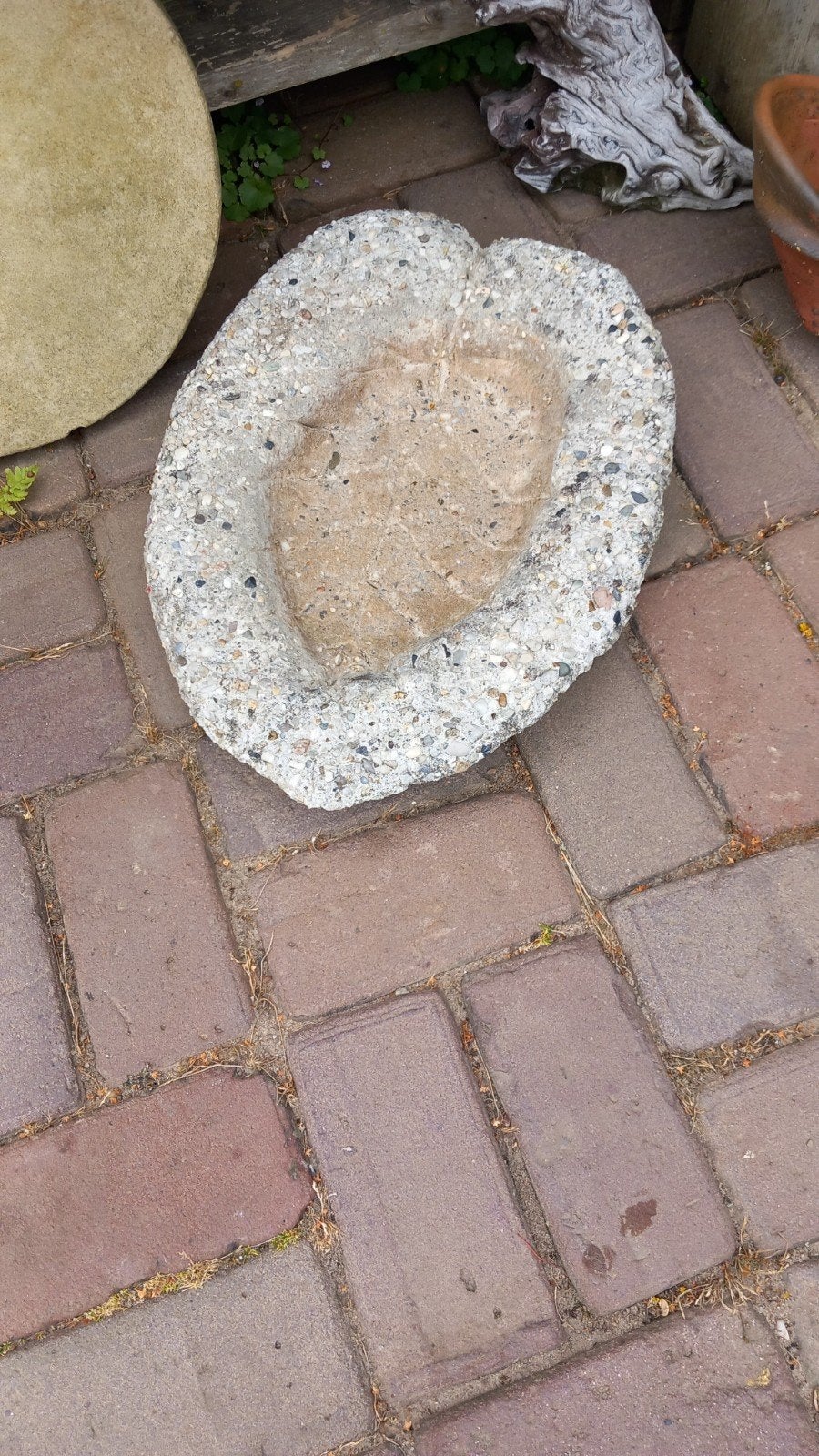 Betonnen Vogeldrinkbak - ca. 50 x 35 cm, Tuin en Terras, Ophalen