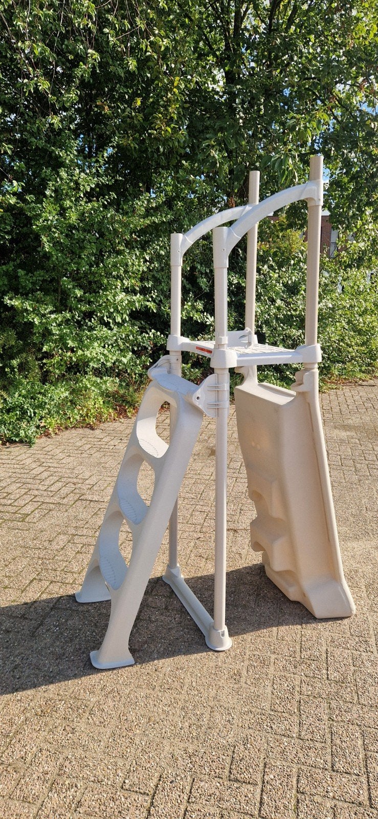 Zwembadtrap H2O (NIEUW), Tuin en Terras, Ophalen, Nieuw, Ladder