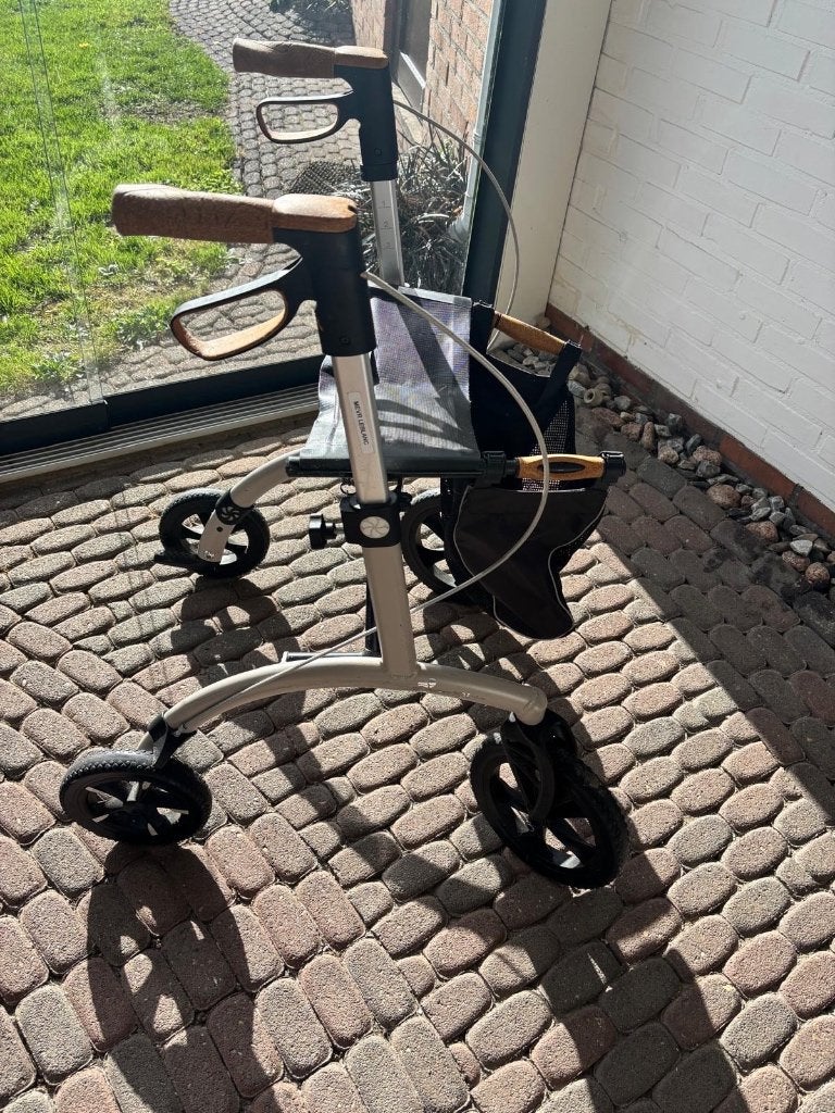 Saljol Aluminium Rollator, Ophalen, Lichtgewicht, Gebruikt