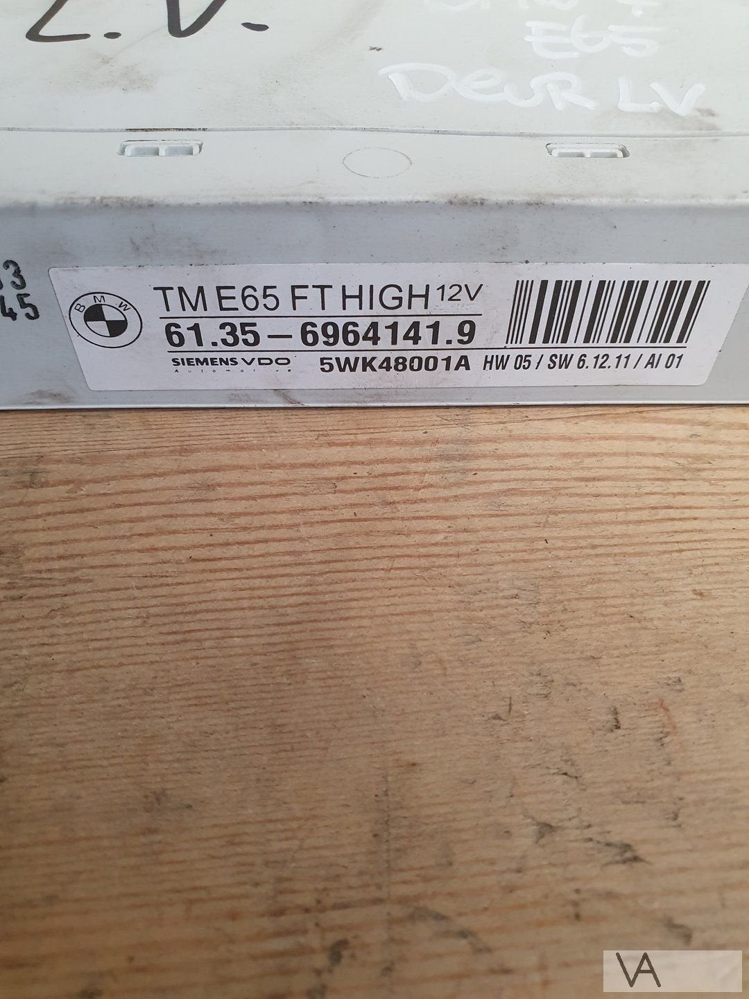 BMW 7 serie E65 E66 2001 -2008 module deur linksvoor 6964141, Gebruikt, -, -, Ophalen of Verzenden