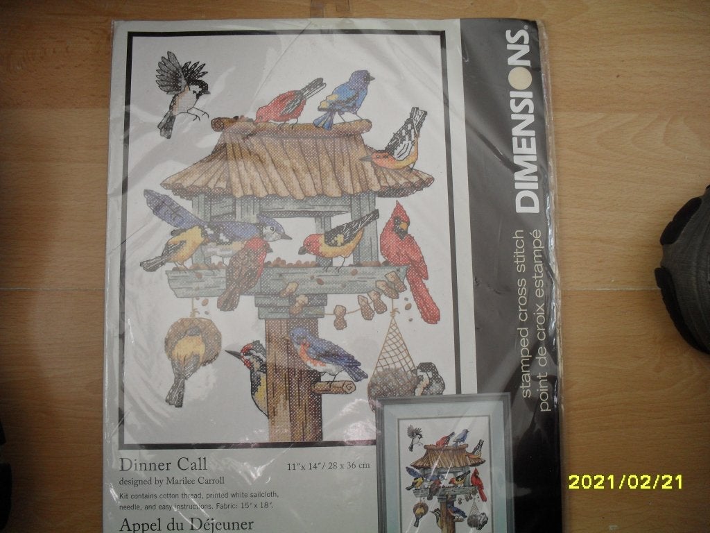 NIEUW borduurpakket Dinner Call Dimensions. Heb ook DMC., Ophalen of Verzenden, Nieuw, Handborduren, Borduurpakket