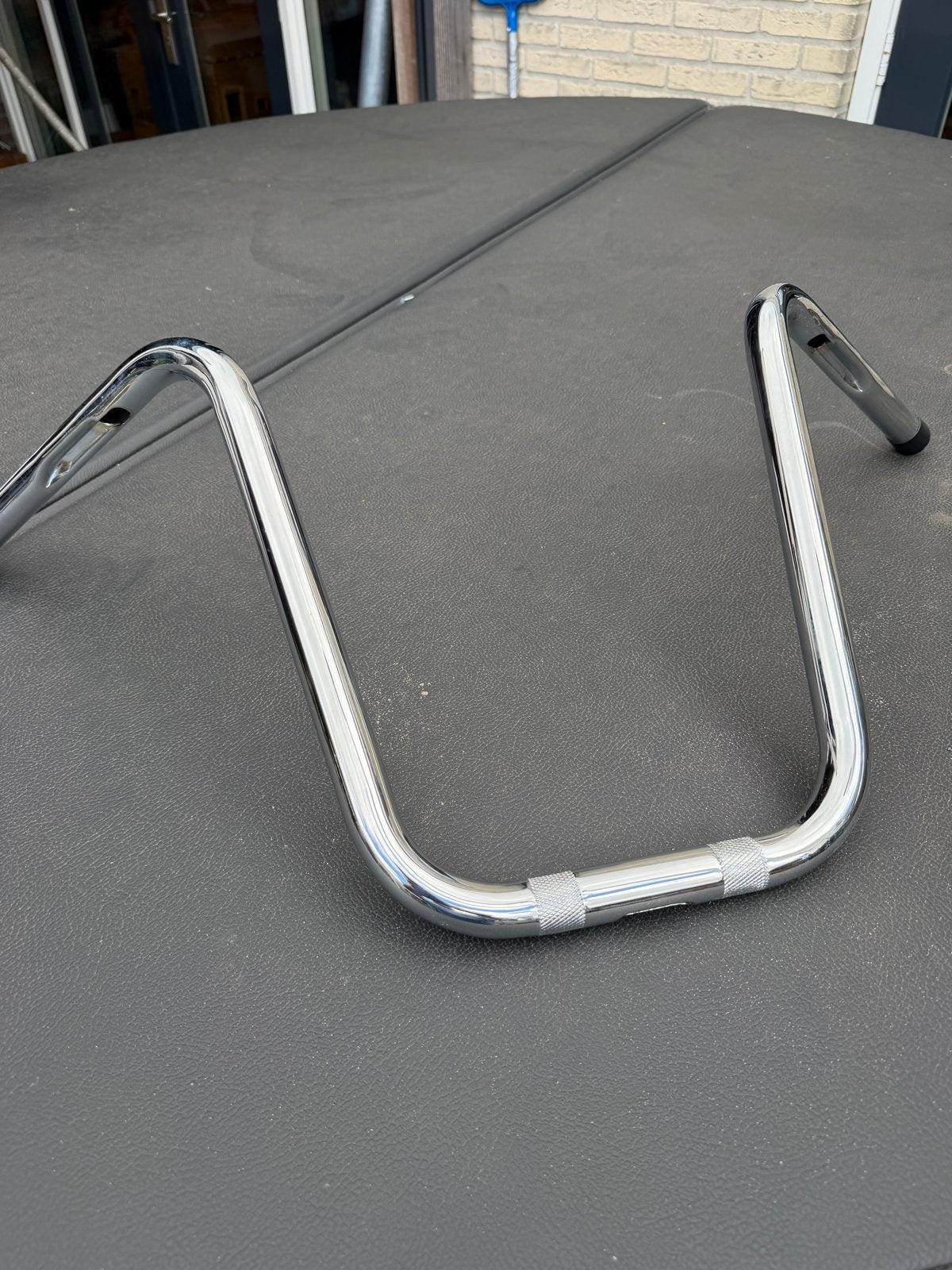 Chrome Ape Hanger Stuur voor Motorfiets - 30cm Hoog, Ophalen, Nieuw