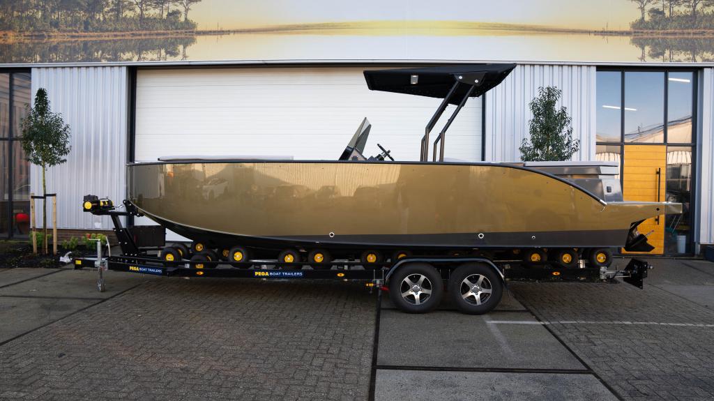 Futuro ZX25 V6 Mercruiser | Aluminium Tender | T-top, Nieuw, Aluminium, Benzine