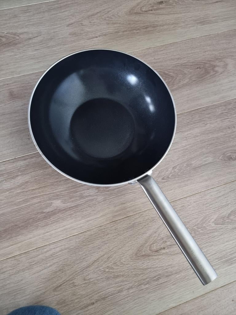 Green pan steelpan nieuw, Ophalen of Verzenden, Nieuw, Kookpan of Snelkookpan