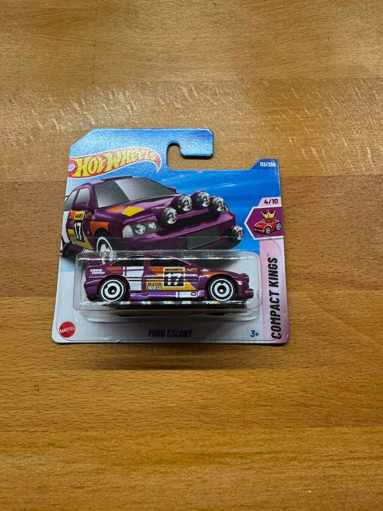 Hotwheels Ford Escort, Ophalen of Verzenden, Zo goed als nieuw