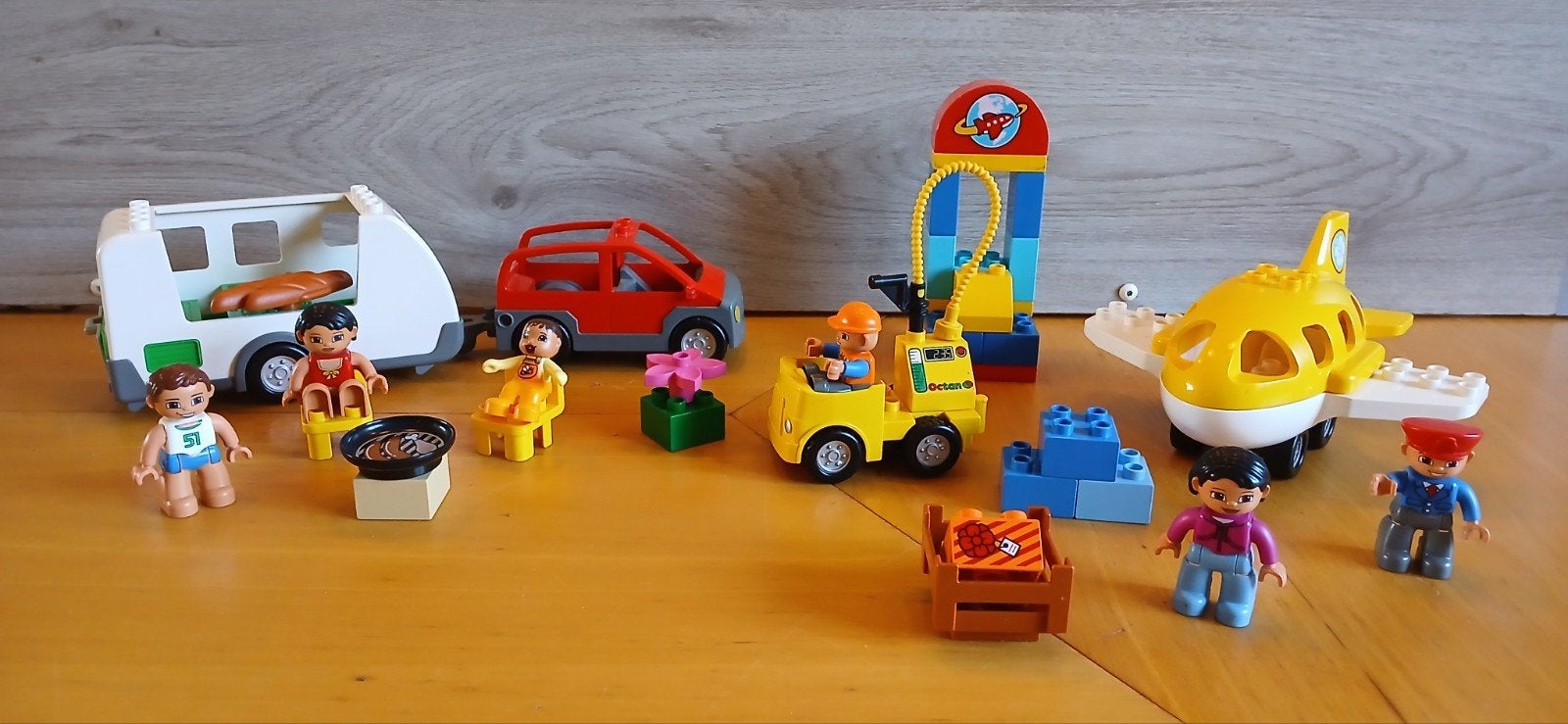 Duplo Op vakantie set 02, Ophalen of Verzenden, Zo goed als nieuw, Complete set, Duplo