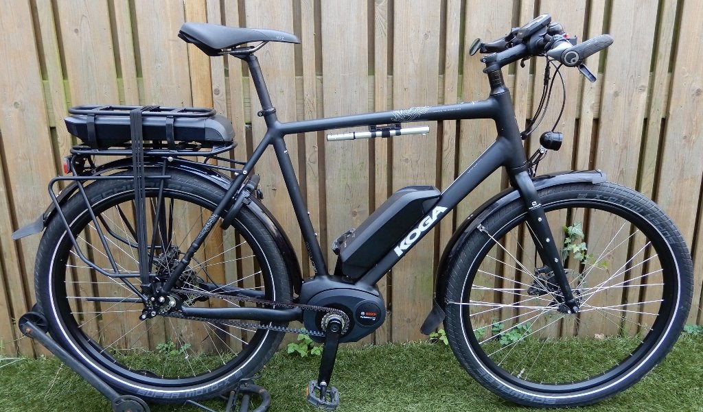 Koga Signature E-WorldTraveller Rohloff 60Cm Riemaandrijving, Fietsen en Brommers, Zo goed als nieuw, 59 cm of meer, 50 km per accu of meer