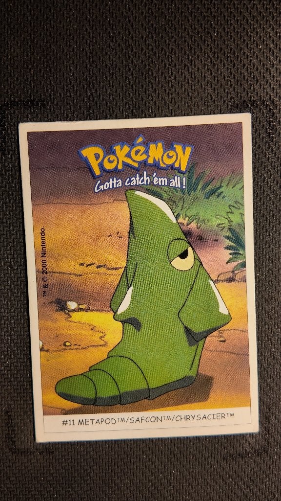 metapod 11 dunkin boomer | Pokemon kaart, Ophalen, Losse kaart