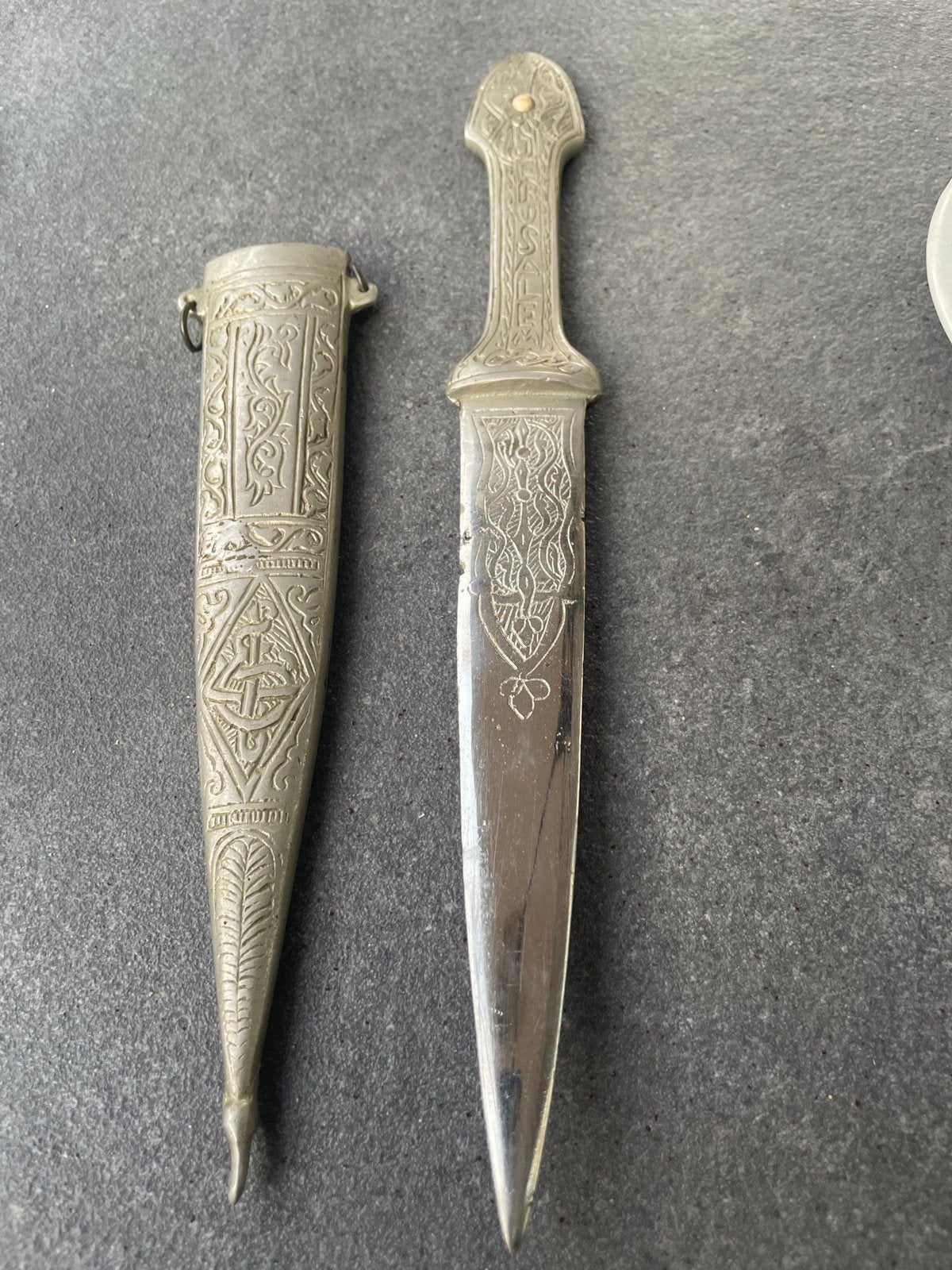 Decoratieve dolk met schede - Midden-Oosterse stijl, Ophalen of Verzenden