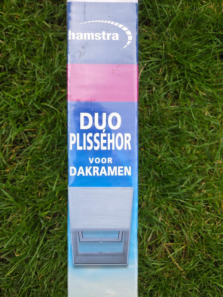Hamstra DUO Plisséhor voor dakramen, Ophalen, Kunststof, Minder dan 80 cm, Overige typen
