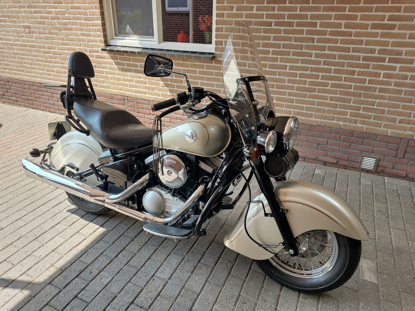 Kawasaki drifter 800  / 2001 /11000km , 99% nieuwstaat., Motoren, Motoren | Kawasaki, Particulier, Chopper, meer dan 35 kW, 2 cilinders