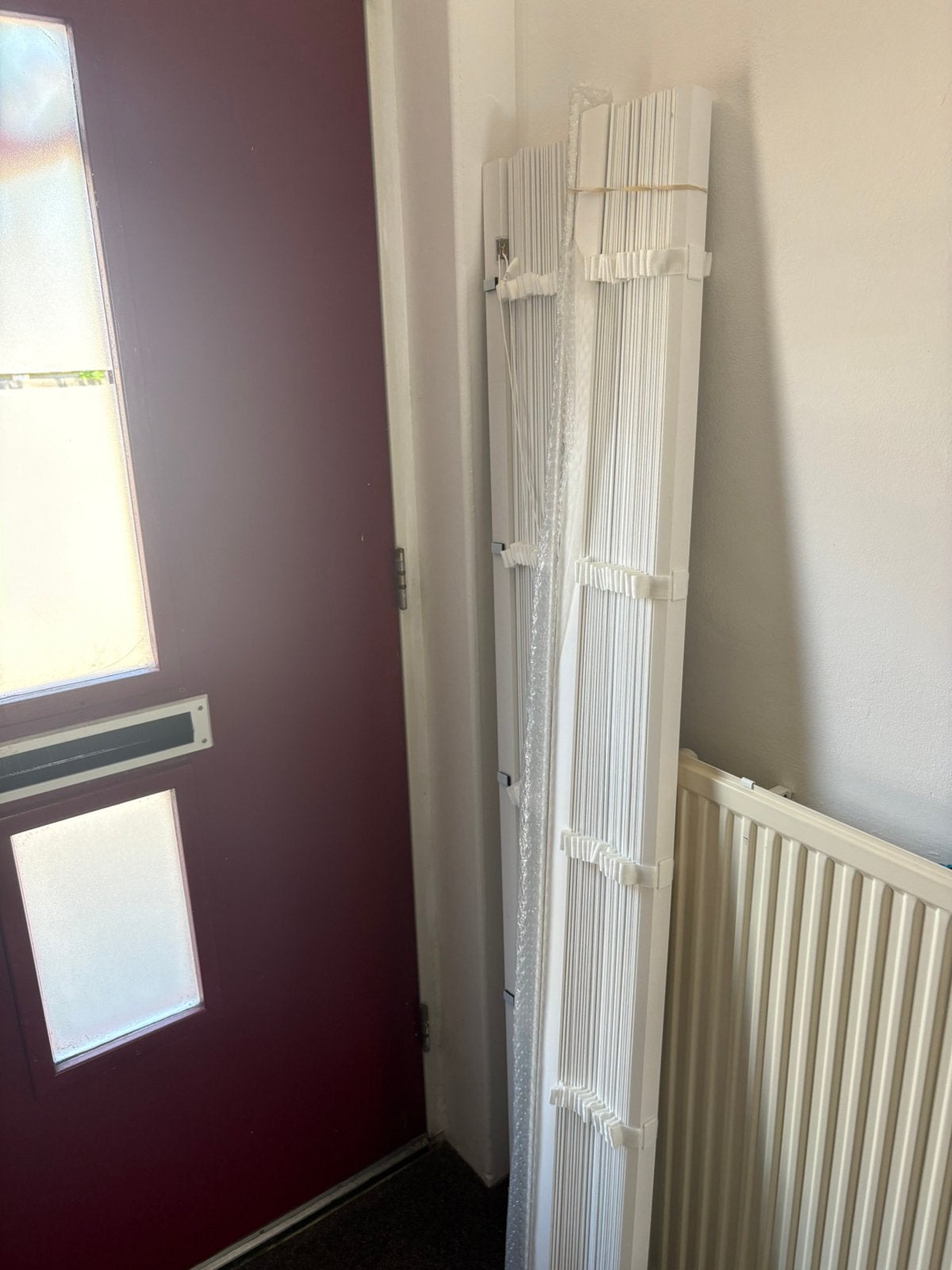 Houten jaloezieën, Huis en Inrichting, Ophalen, Gebruikt