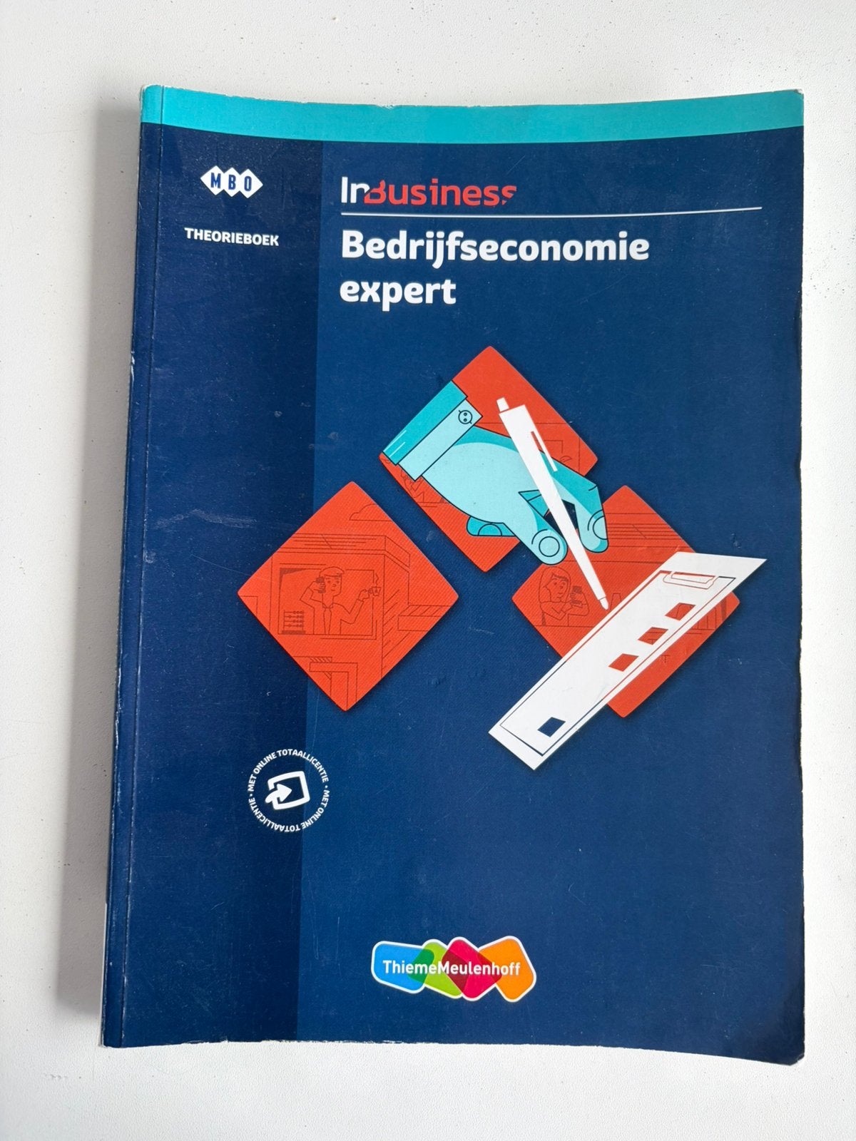 Bedrijfseconomie boek mbo 4, Boeken, Ophalen, Zo goed als nieuw, Overige niveaus, Bedrijfseconomie of M&O
