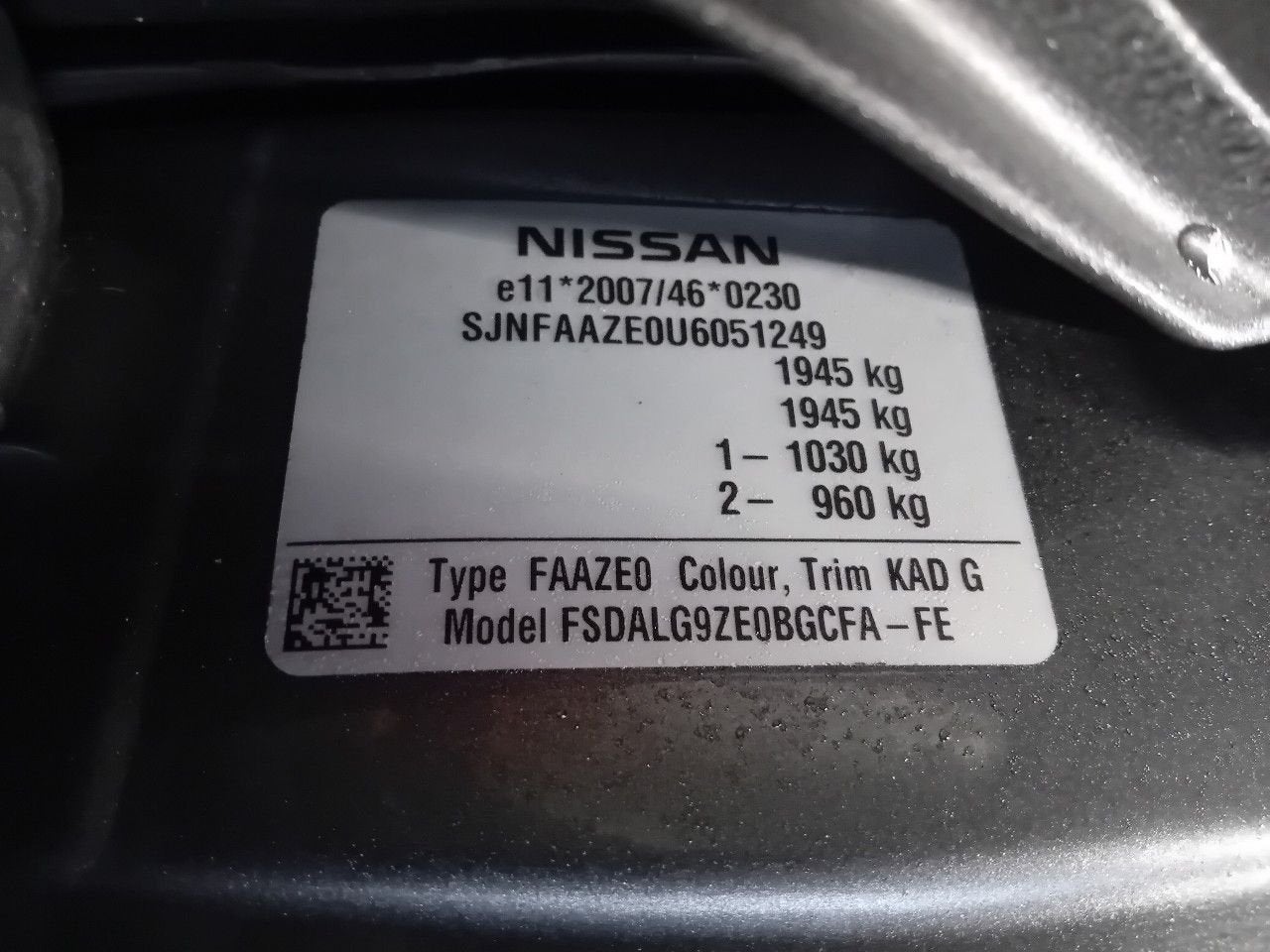 Foto 20 van Airbag set Nissan Leaf