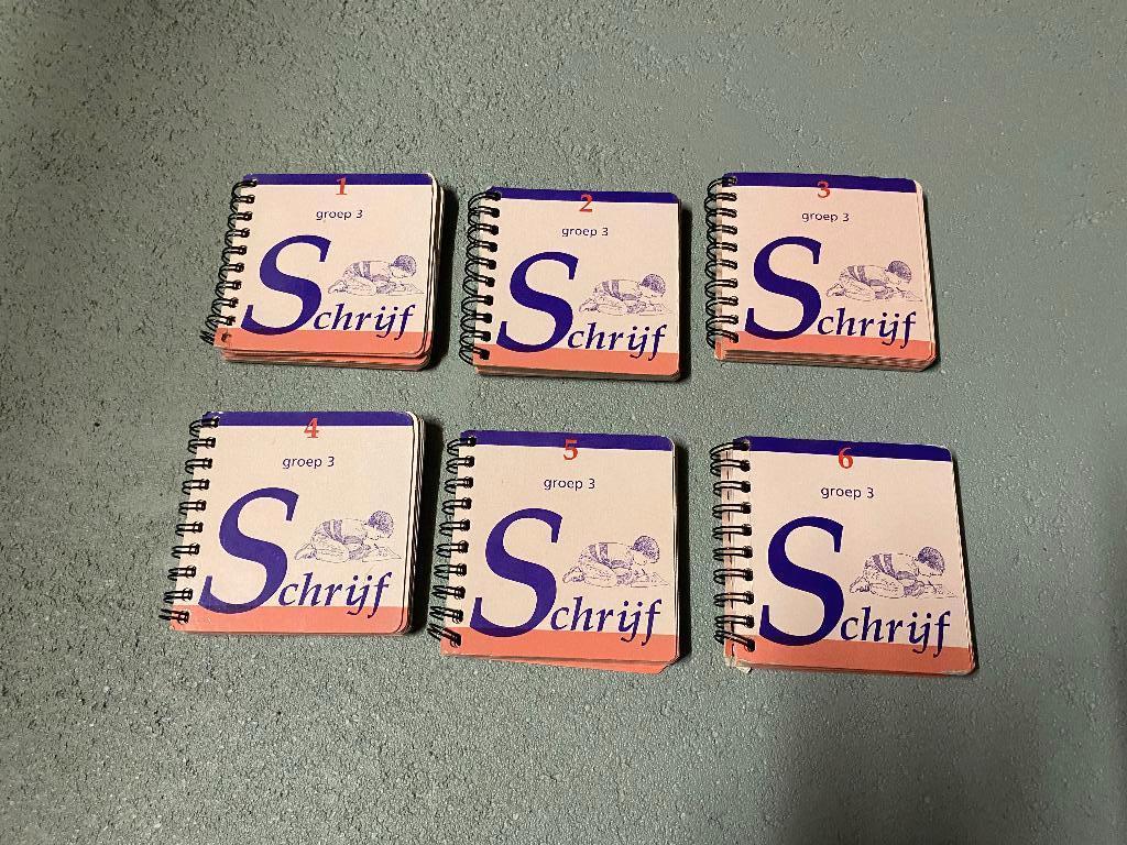 Schrijf boekjes, Ophalen of Verzenden, Gebruikt