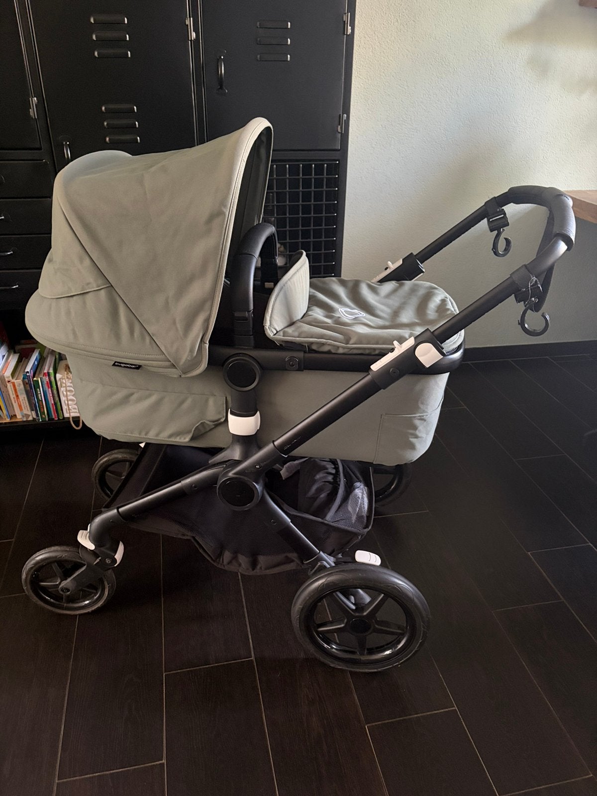 Bugaboo Fox 3 Forest Green - compleet + Maxi-Cosi adapters, Kinderen en Baby's, Ophalen, Bugaboo, Zo goed als nieuw, Combiwagen