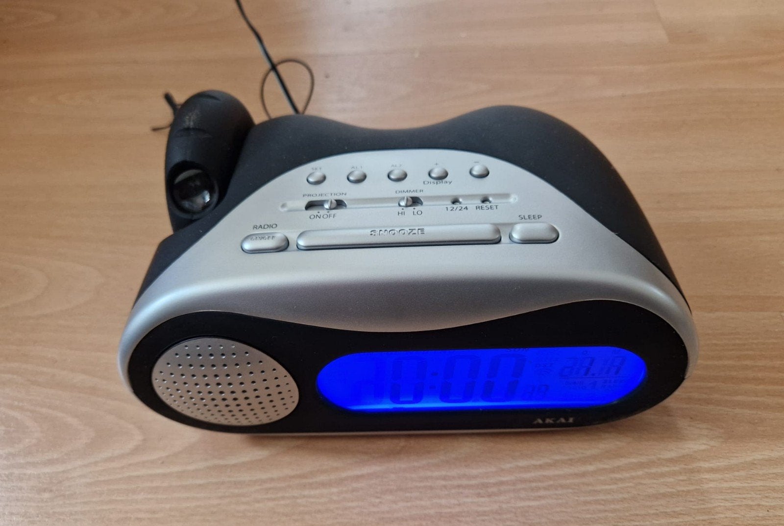 Akai Projectie Klok/wekkerradio, Ophalen of Verzenden