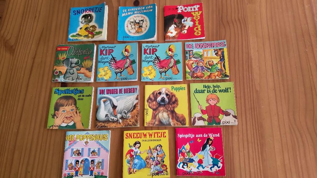 peuter Pixi boekjes. 14 x(verschillende nr 1-100), Boeken, Gelezen, Ophalen of Verzenden, Verschillende, 2 tot 3 jaar