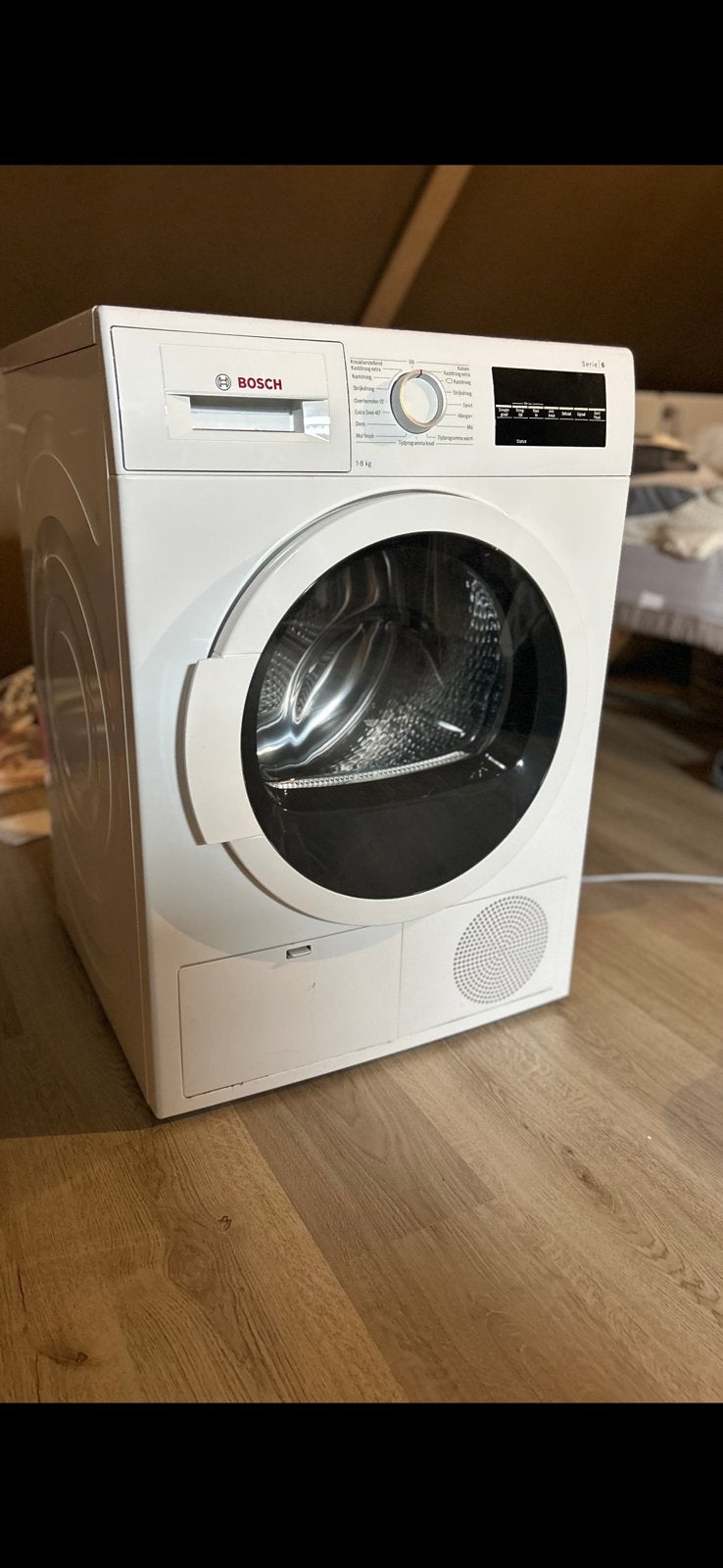 Bosch Serie 6 Wasmachine, Witgoed en Apparatuur, Wasmachines, Gebruikt, Voorlader, 8 tot 10 kg, 85 tot 90 cm, 1200 tot 1600 toeren