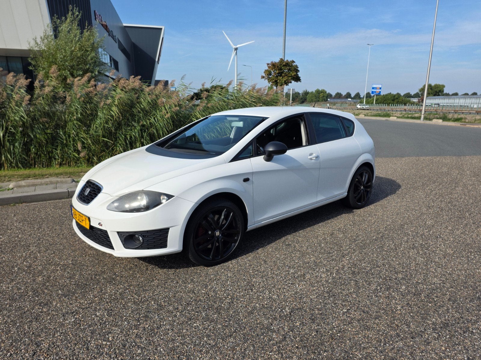 Seat Leon 2.0 Tfsi 16V 155KW FR 2009 Wit, Auto's, Voorwielaandrijving, 1295 kg, 4 cilinders, 1984 cc