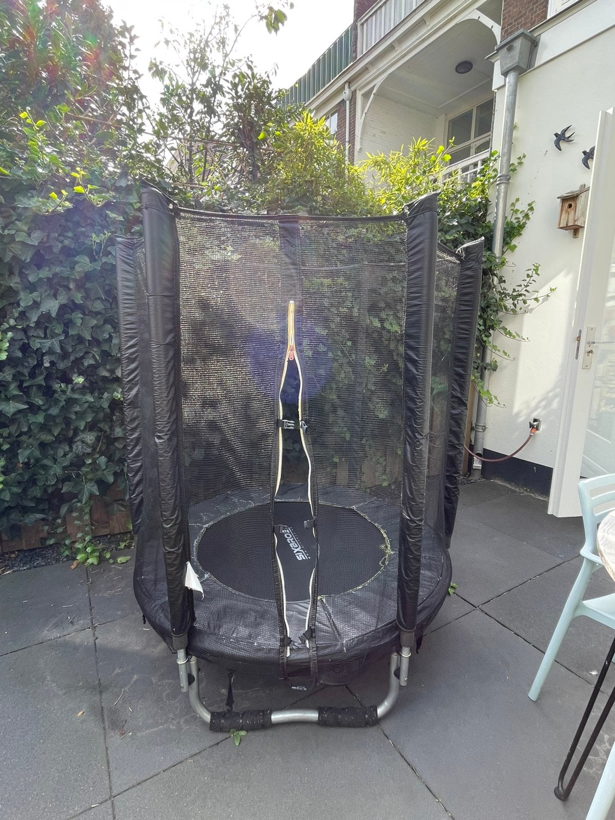 SixBros | SixJump trampoline Ø 140 cm met veiligheidsnet, Ophalen, Gebruikt