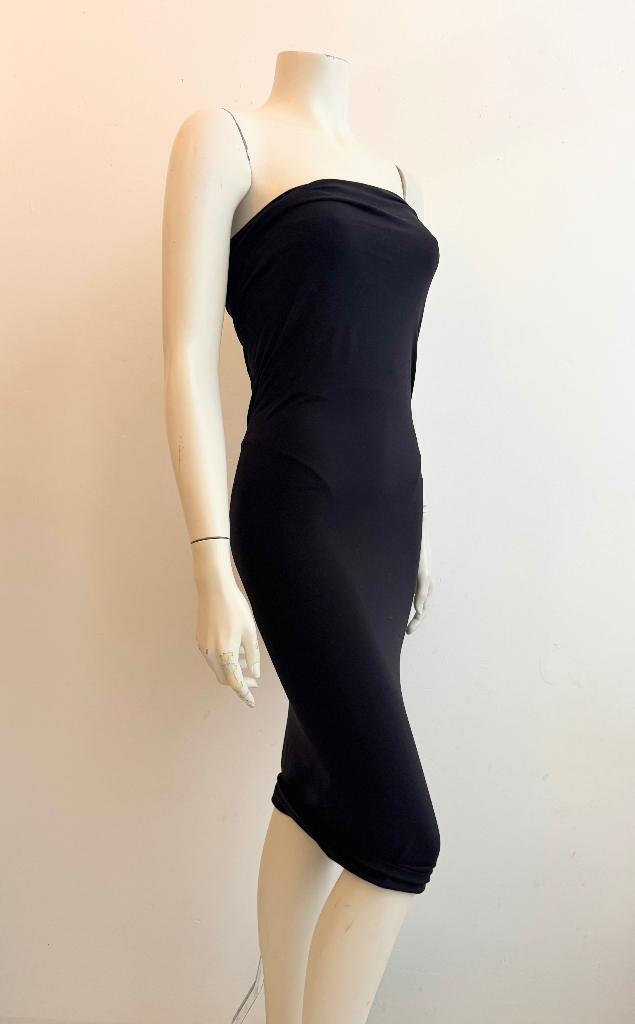 STARCK NAKED DRESS by Wolford XS integrated panties, Zwart, Ophalen of Verzenden, Zo goed als nieuw, Maat 34 (XS) of kleiner