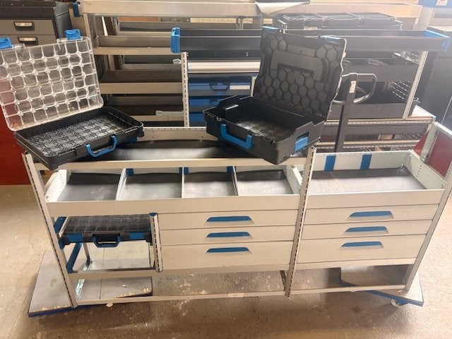 Sortimo (2594) L197 B38 H98 €749, Ophalen, Zo goed als nieuw, Info@laaiin.nl, Laaiin