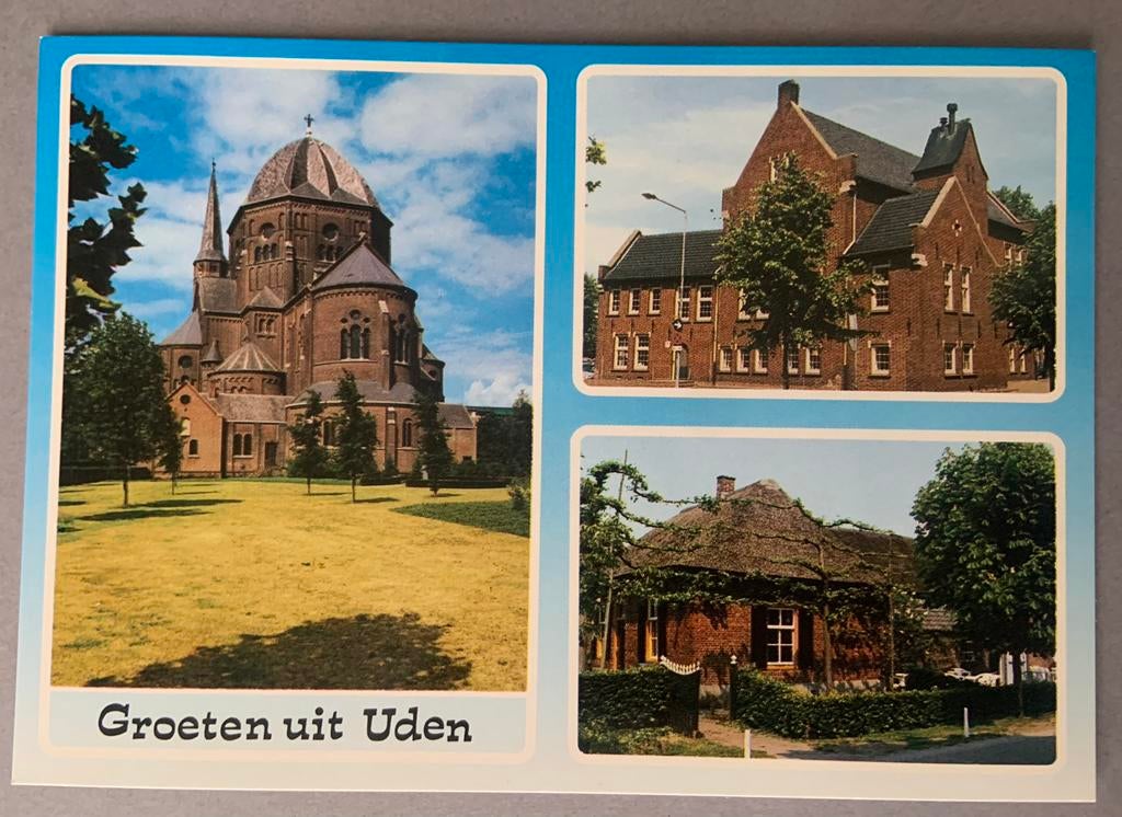 Groeten uit Uden, Ophalen of Verzenden, 1960 tot 1980, Ongelopen, Noord-Brabant