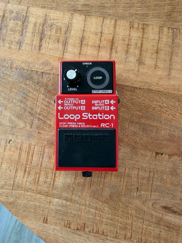 BOSS RC-1 Loop Station excluding cable, Muziek en Instrumenten, Effecten, Ophalen of Verzenden, Zo goed als nieuw