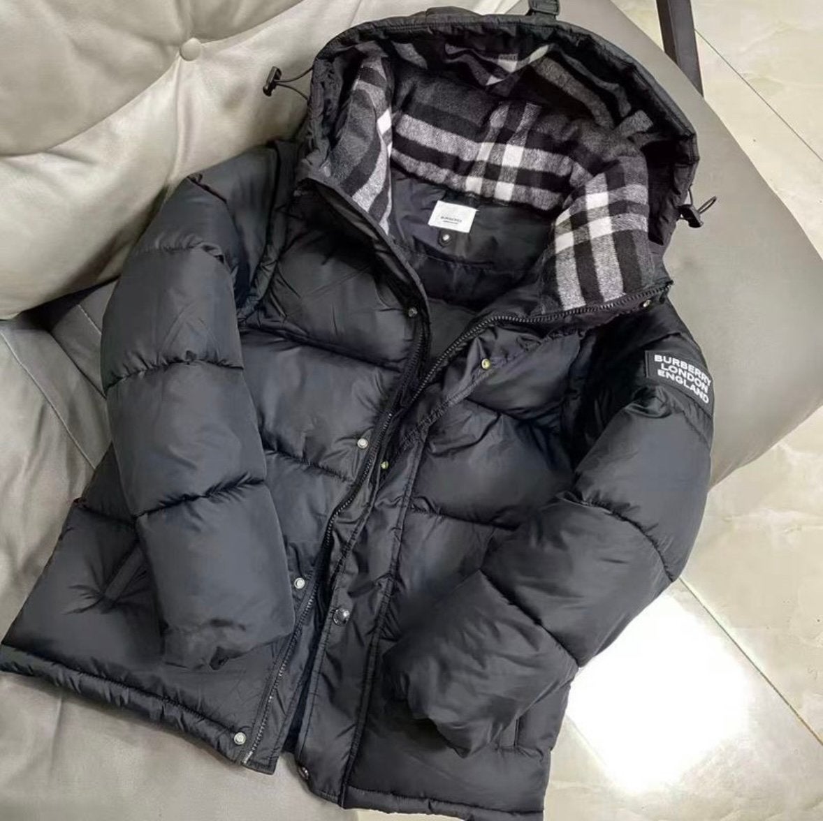 Burbery winterjas, Ophalen of Verzenden, Nieuw, Maat 46 (S) of kleiner, Zwart