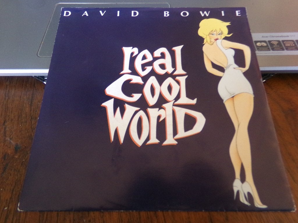 David Bowie – Real Cool World / Real Cool World Instrumental, Ophalen of Verzenden, Gebruikt, Pop