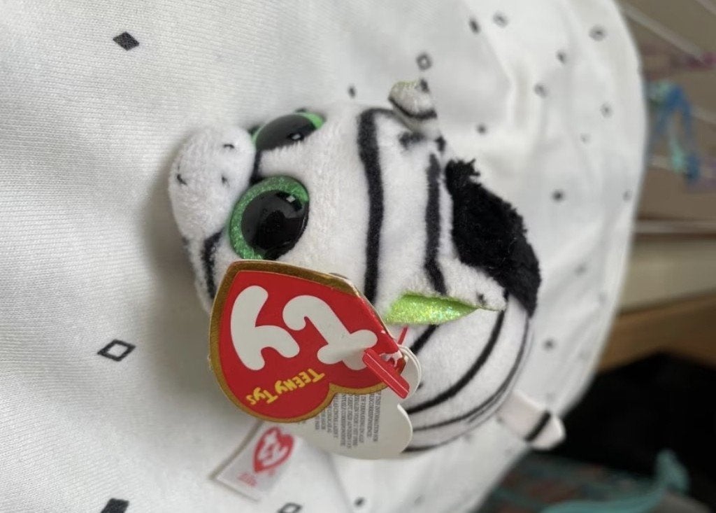 mini zebra teeny ty zebra zilla, Ophalen, Zo goed als nieuw, Overige typen, Ty