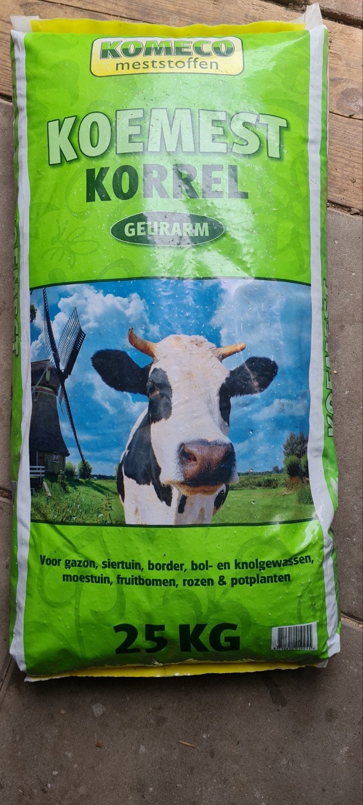 Fertisol koemestkorrel 25kg, Tuin en Terras, Ophalen of Verzenden, Koemestkorrels
