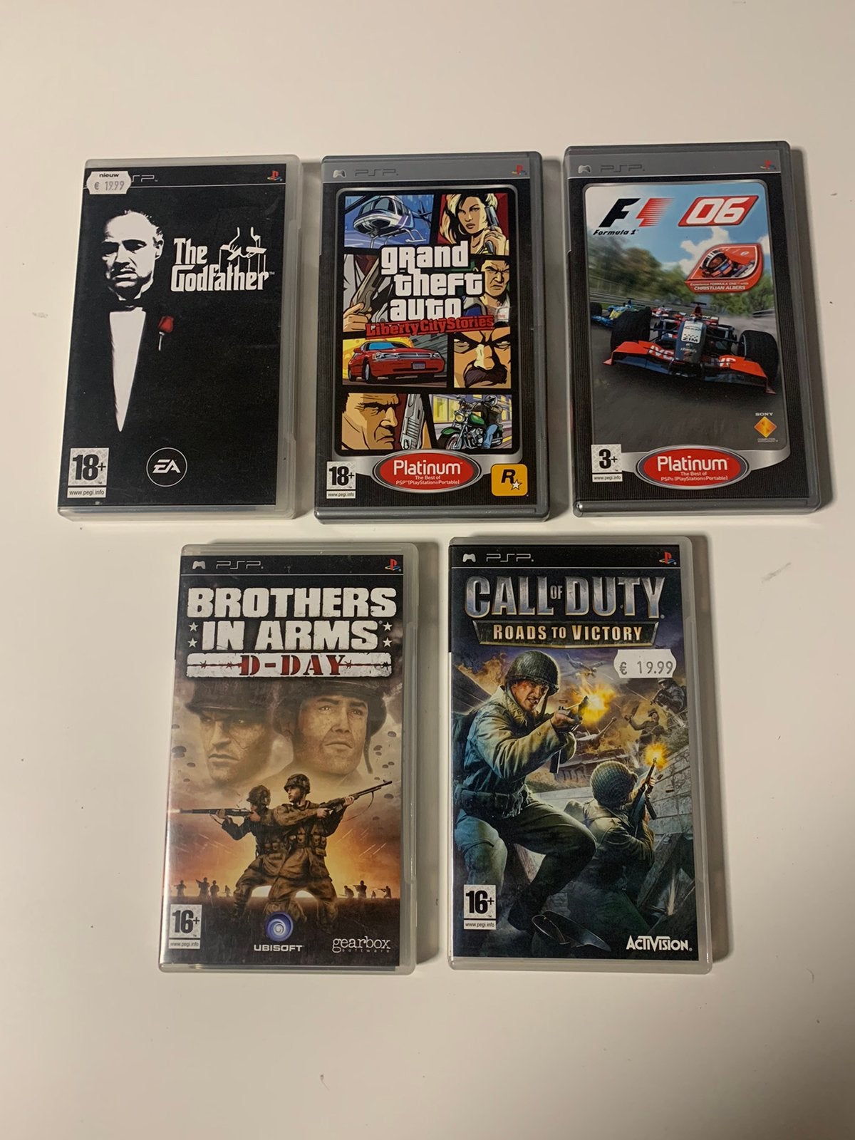 PSP Games | PSP Bieden, 1 speler, Ophalen of Verzenden, Zo goed als nieuw, Vanaf 3 jaar