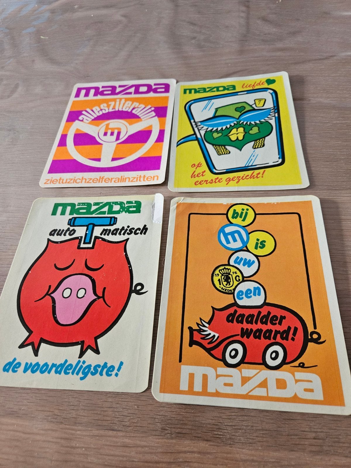 Mazda Auto stickers, Ophalen of Verzenden