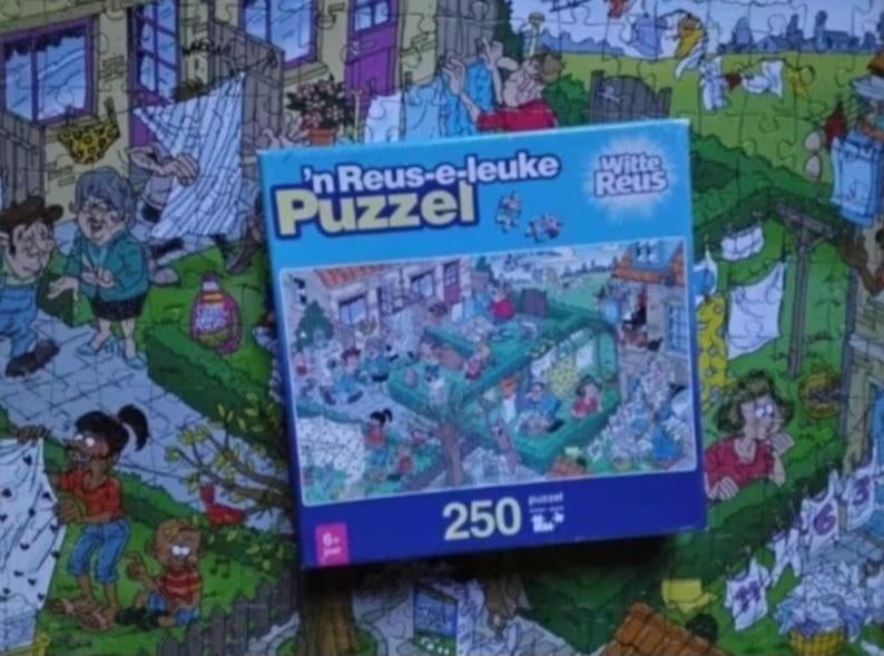 Witte reus 'n reus-e-leuke puzzel, Ophalen, 500 t/m 1500 stukjes, Zo goed als nieuw, Legpuzzel