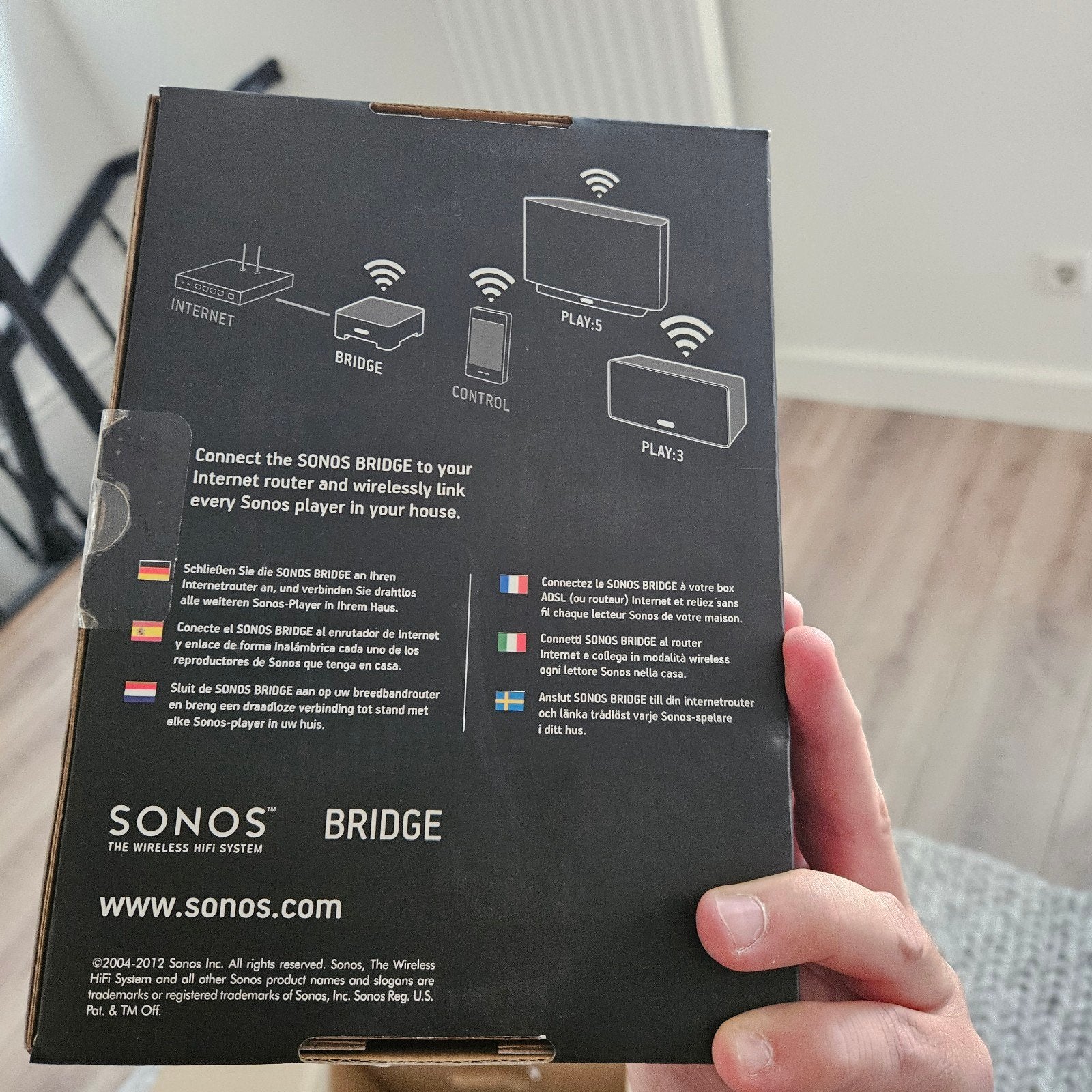 Sonos Bridge - Draadloos HiFi Systeem, Computers en Software, Ophalen, Nieuw
