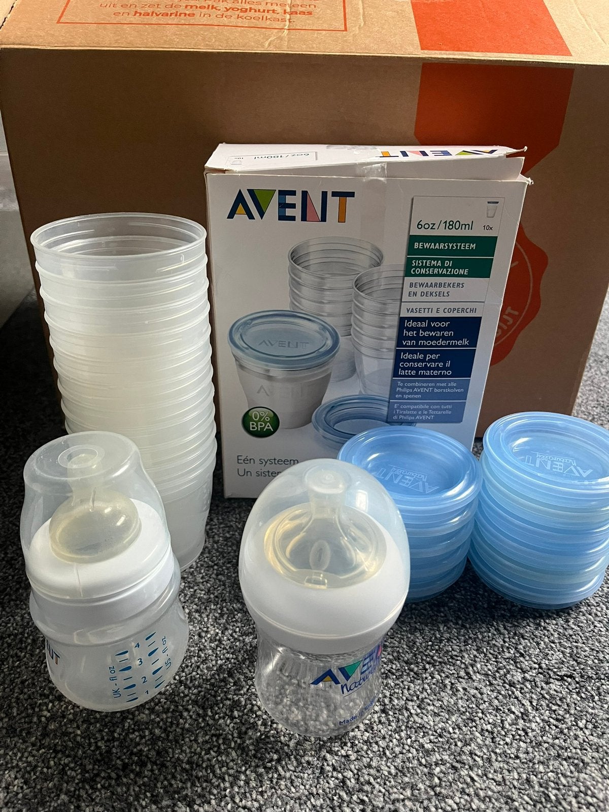 Te koop set Avent compleet, Ophalen of Verzenden, Zo goed als nieuw, Overige typen