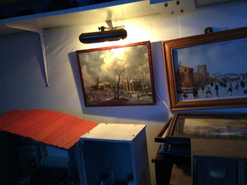 Lampje om schilderij te belichten, Overige stijlen, Gedateerd, Ophalen of Verzenden, Overige onderwerpen