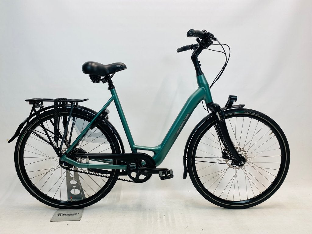 BATAVUS FinexS8 damesfiets L-57cm – Naafdynamo – ALFINE –, Overige merken, Versnellingen, Zo goed als nieuw, 56 cm of meer