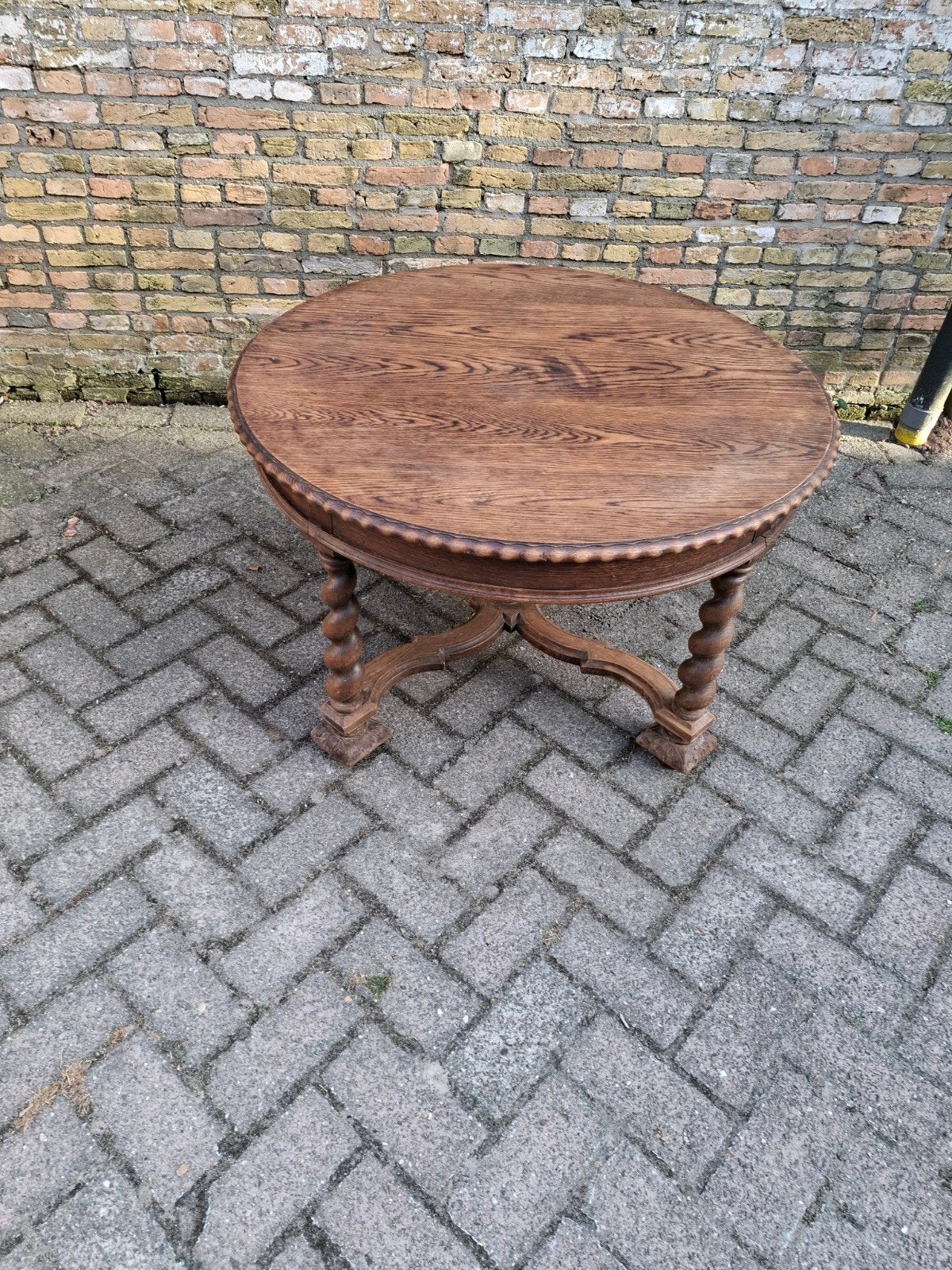 Mooie oude eiken salontafel, Ophalen of Verzenden