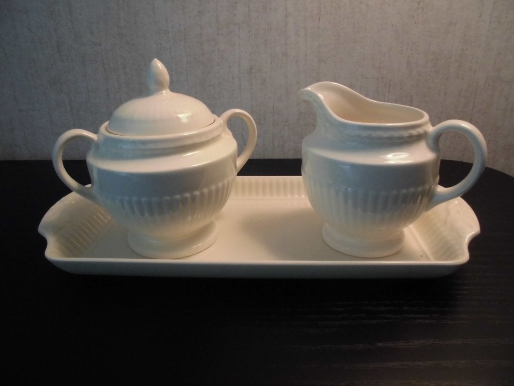 Roomstel Wedgwood Edme, Huis en Inrichting, Keuken | Servies, Ophalen, Zo goed als nieuw, Aardewerk, Overige typen