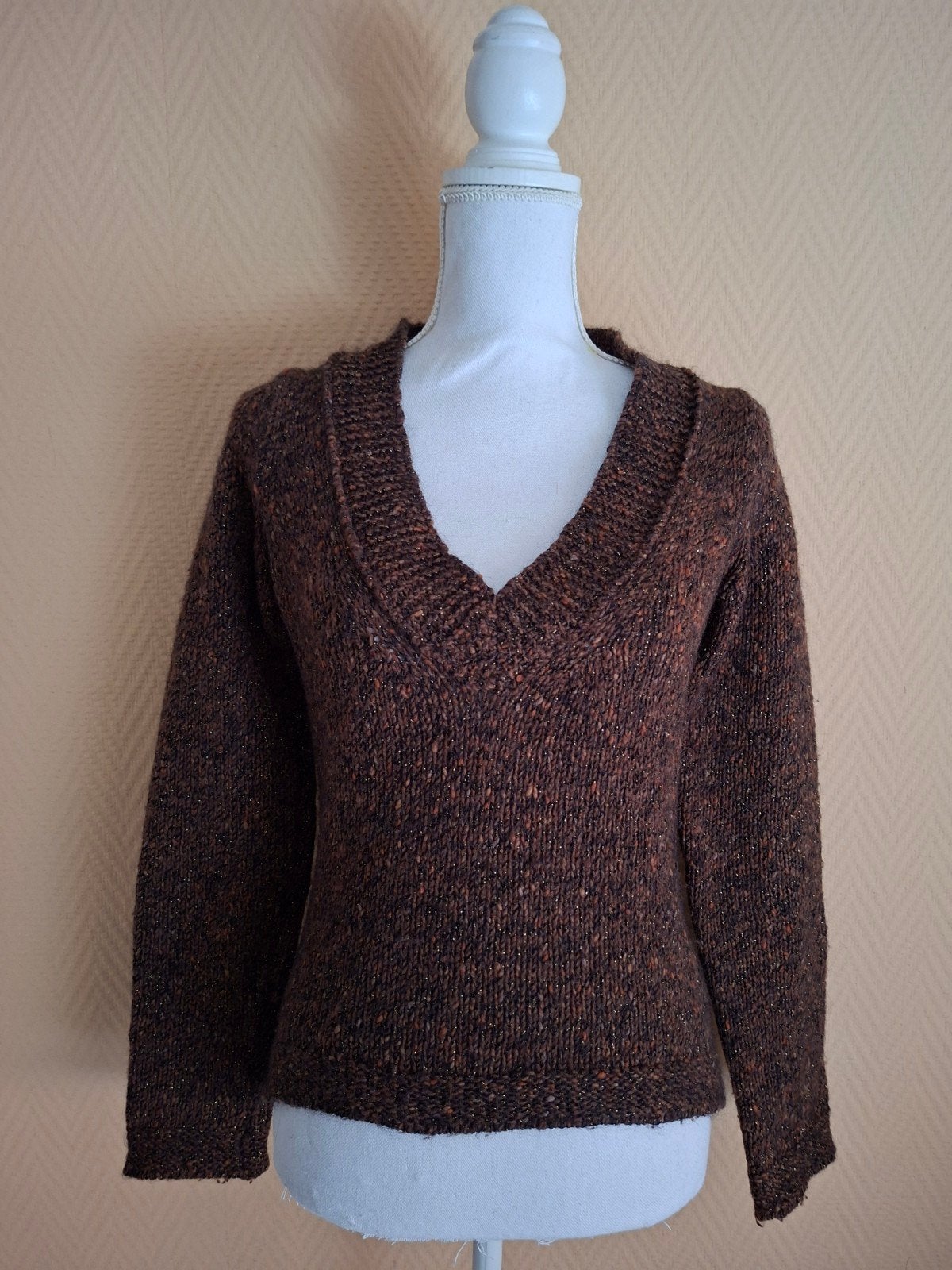 Claudia Sträter Trui Maat 36, Kleding | Dames, Bruin, Ophalen of Verzenden, Zo goed als nieuw, Claudia Sträter