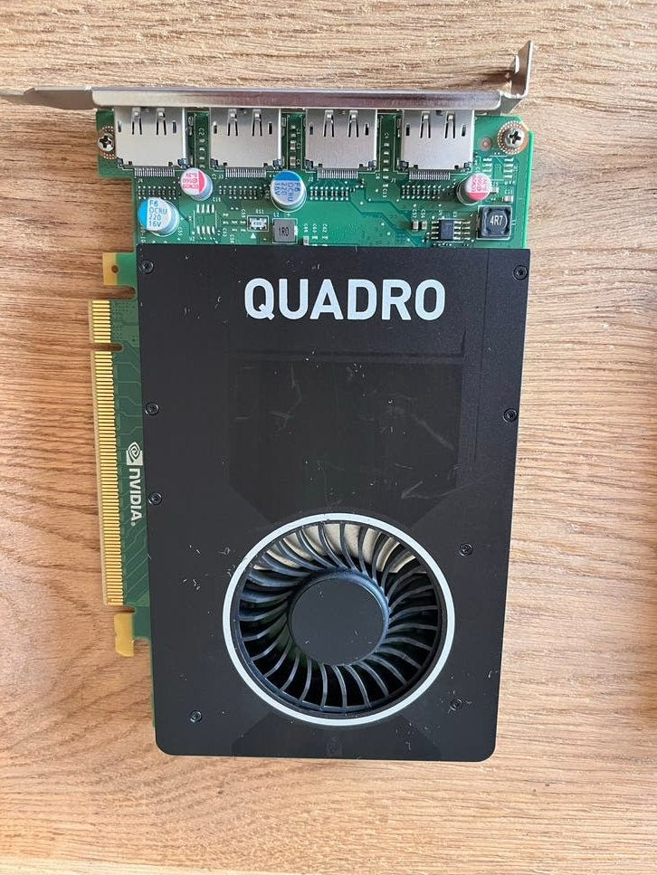 Nvidia Quadro M2000 Videokaart (2 stuks beschikbaar), Computers en Software, Videokaarten, PCI-Express 3, Gebruikt, DisplayPort