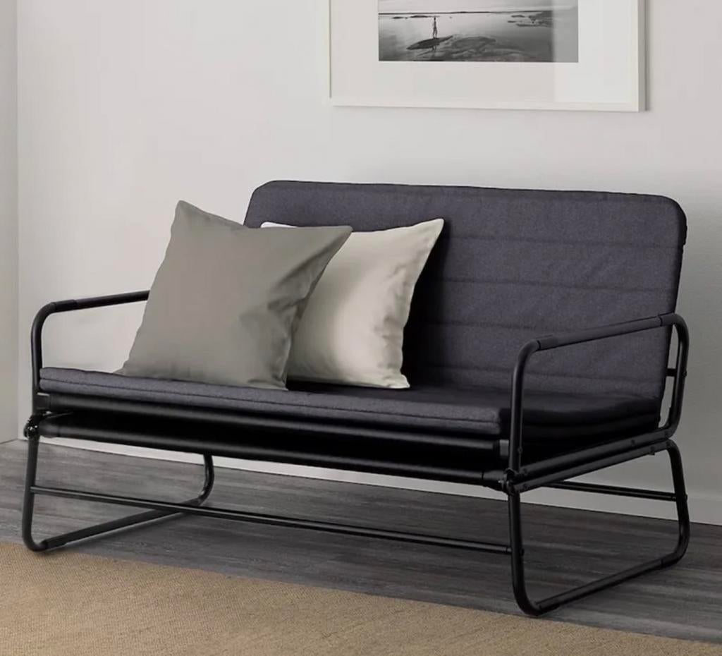 IKEA Hammarn slaapbank - zo goed als nieuw, Ophalen, Tweepersoons, Zo goed als nieuw, 120 cm