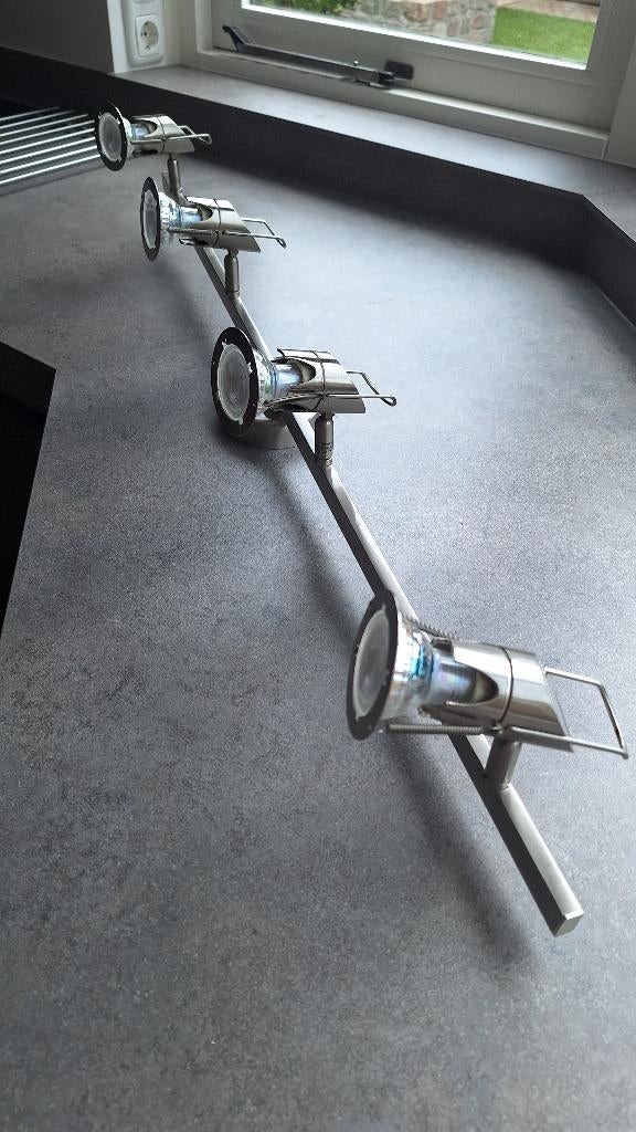 Plafondlamp, Ophalen, Zo goed als nieuw, Metaal, Modern