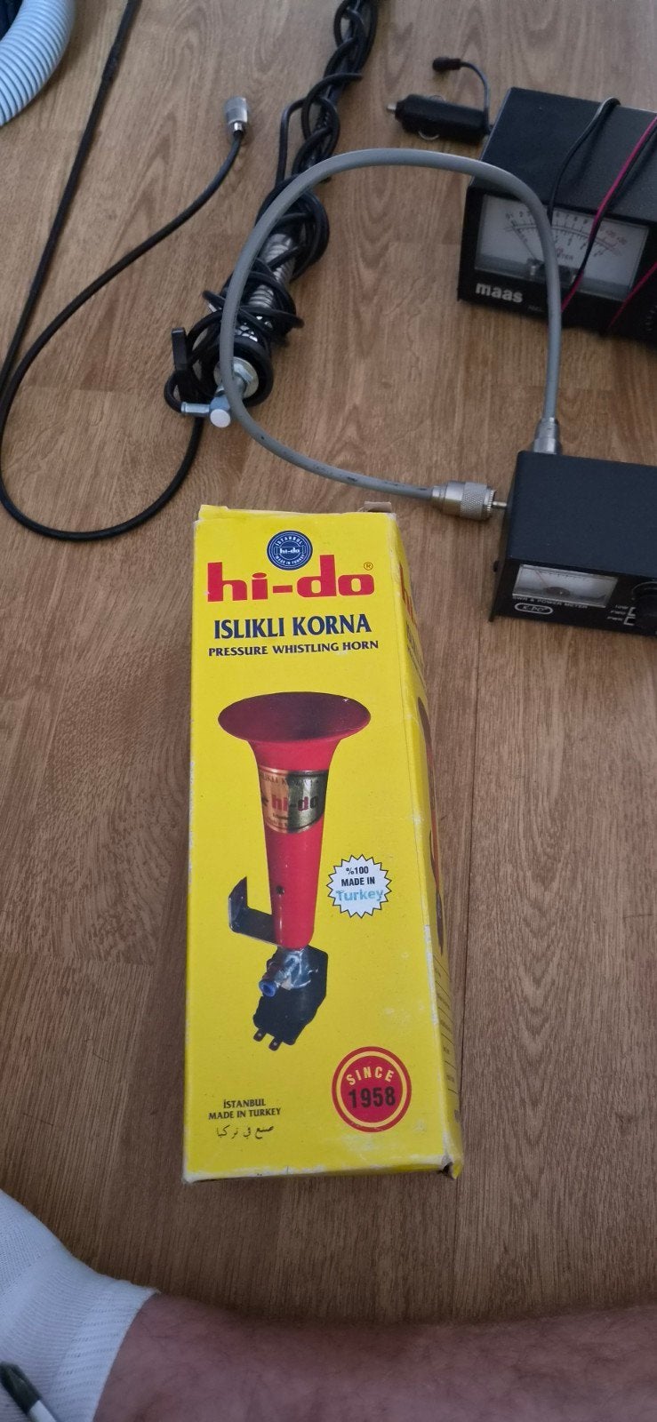 Hi-Do Işlıklı Korna - Drukfluit Hoorn (Nieuw in doos), Ophalen
