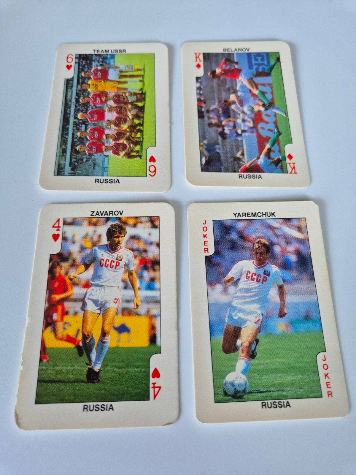 Dandy Bubble Gum Football spelerskaart, Belanov, Zararov., Ophalen of Verzenden, Zo goed als nieuw, Buitenlandse clubs, Spelerskaart