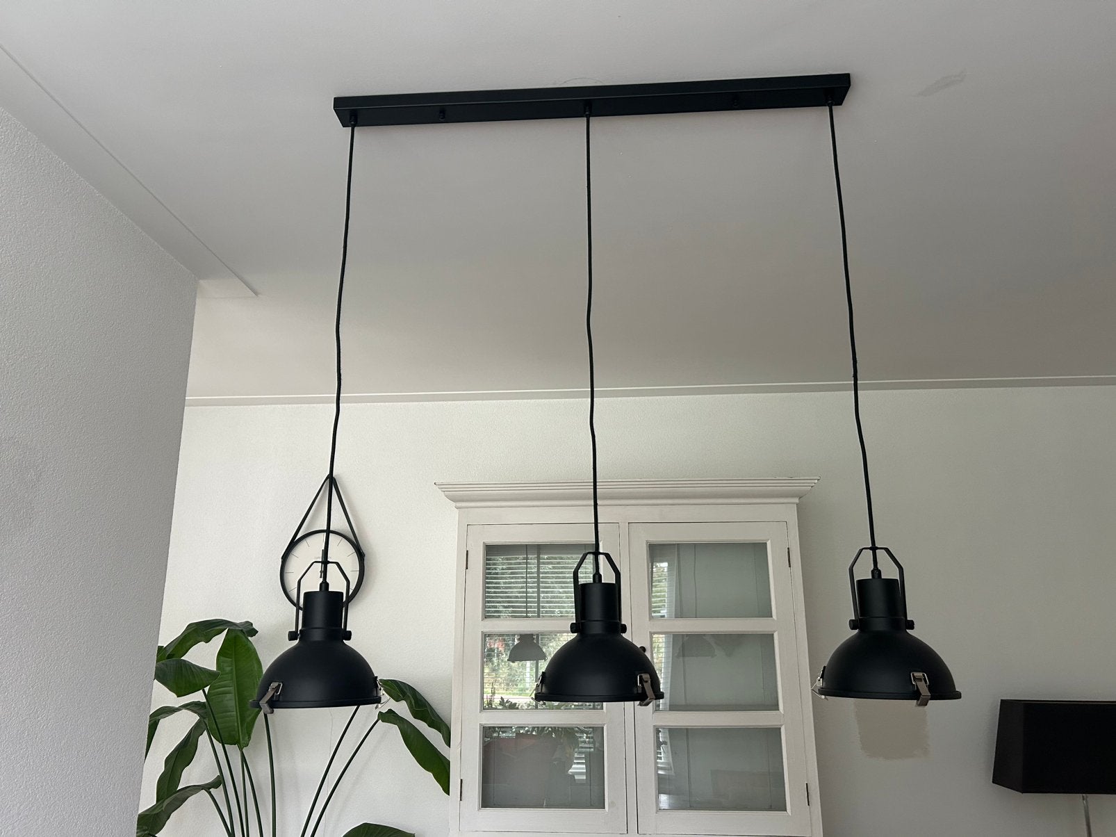 Industriële hanglampen, Ophalen, Gebruikt