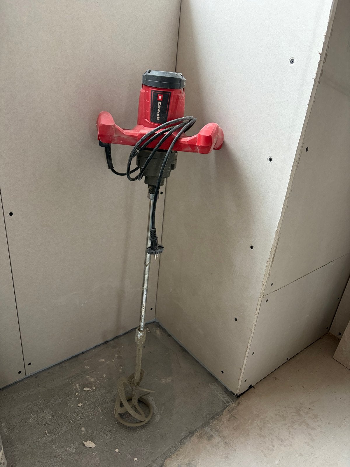 Einhell TC-MX 1200 E verfmenger/mortelmixer, Ophalen, Zo goed als nieuw, Overige typen